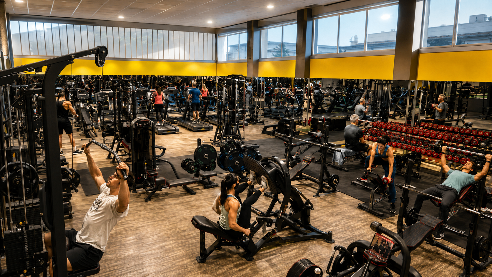 Sala fitness Circolo Imperi